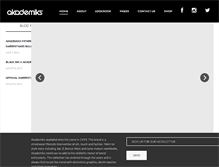 Tablet Screenshot of akademiks.com